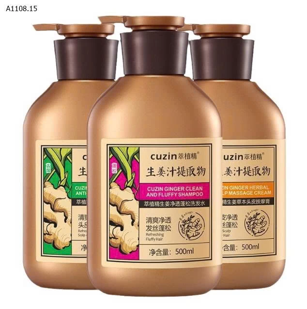 DẦU GỘI XẢ GỪNG CUZIN CHÍNH HÃNG -Sỉ 86k/1 chai 