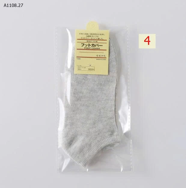 SÉT 10Đ TẤT NỮ TRƠN MÀU-Sỉ 60k/1  sét 10đ 1 màu hoặc mix đủ màu