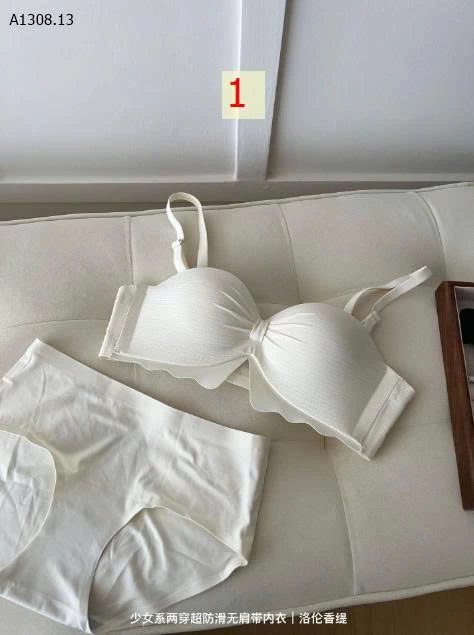 BỘ ĐỒ QUẦN LÓT KÈM ÁO LÓT KIỂU CÚP NGỰC SEXY-Giá sỉ 160k