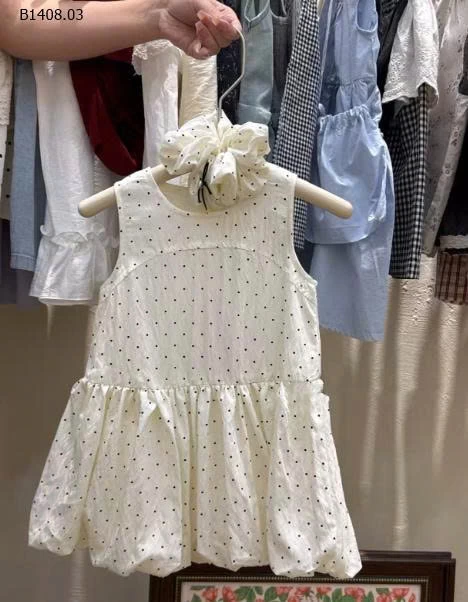 VÁY BÍ CHẤM BI SÁT NÁCH-Sỉ giá 169K