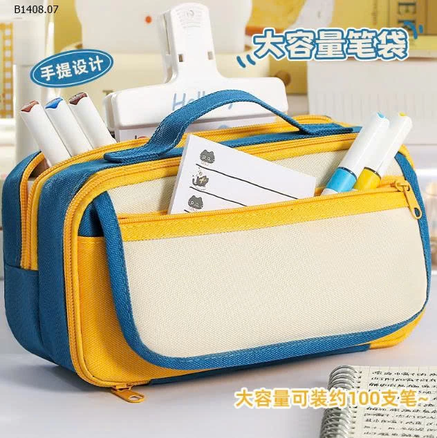 TÚI ĐỰNG BÚT NHIỀU NGĂN - sỉ 70k