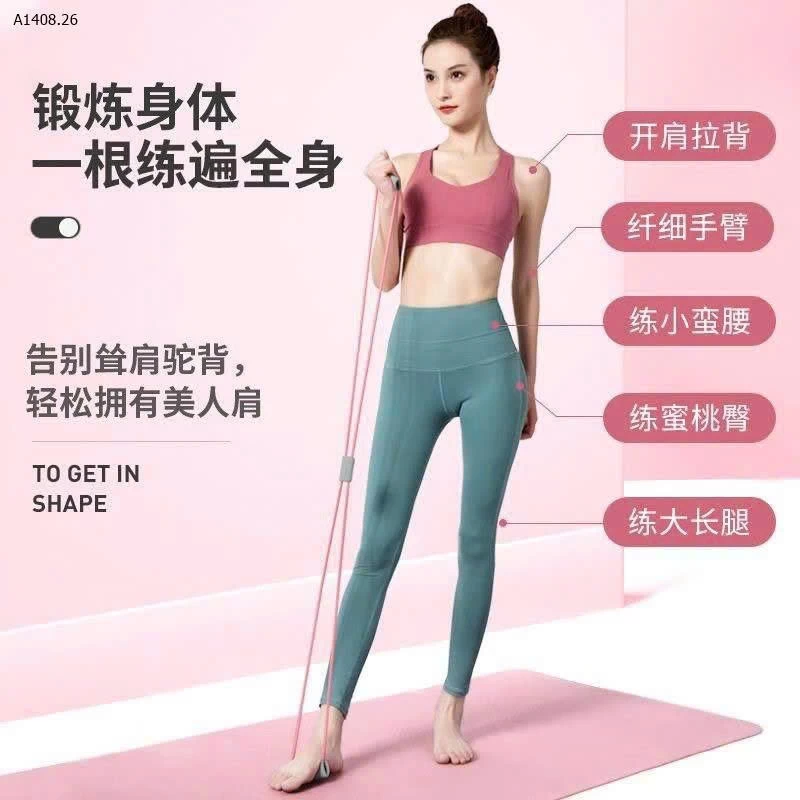  Dây kháng lực LINING số 8 phục vụ bài tập lưng, vai, hông, chân- sir 80k