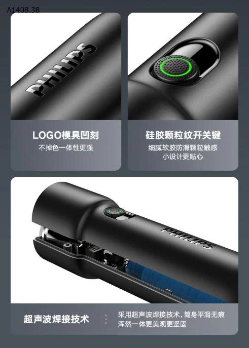 ĐÈN PIN MINI SIÊU SÁNG PHILIPS MÀU ĐEN - sỉ 129k