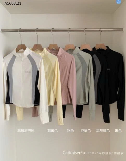  ÁO CHỐNG NẮNG DÁNG NGẮN NỮ  -Giá sỉ 165k