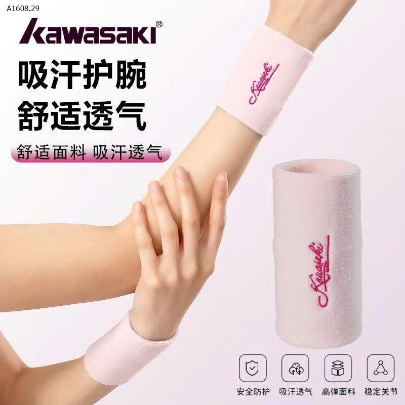 BĂNG BẢO VỆ CỔ TAY KAWSAKI -Giá sỉ 116k/ set 2 chiếc