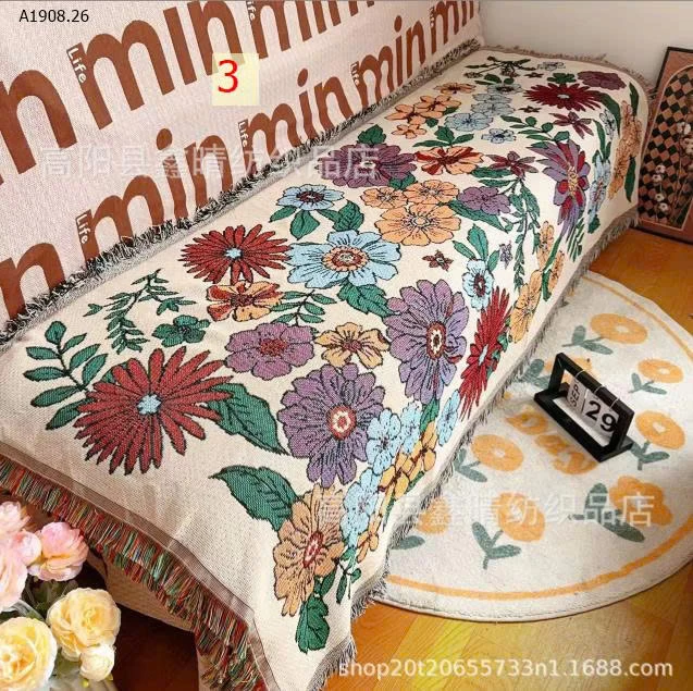  KHĂN PHỦ SOFA  - sỉ 70k