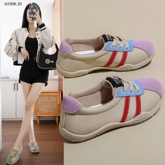 GIÀY LƯỜI PHỐI MÀU NỮ - sỉ 154k