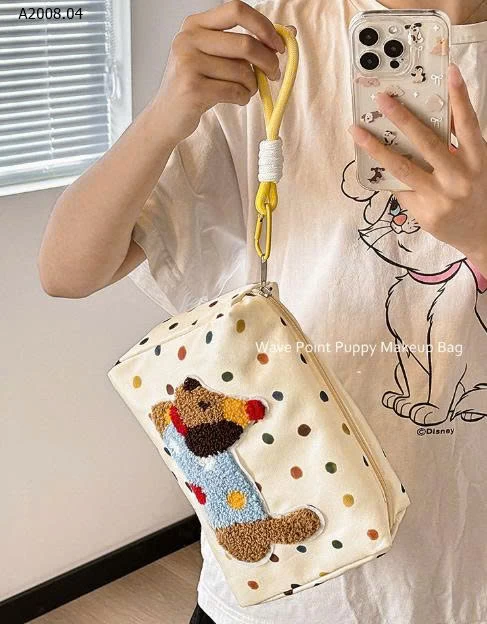 TÚI ĐỰNG MỸ PHẨM CÚN - sỉ 69k