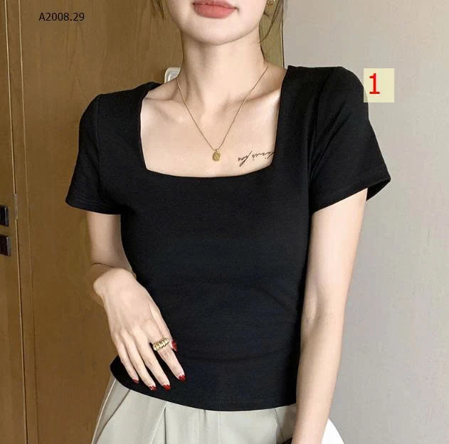 ÁO CỔ VUÔNG NỮ - sỉ 108k