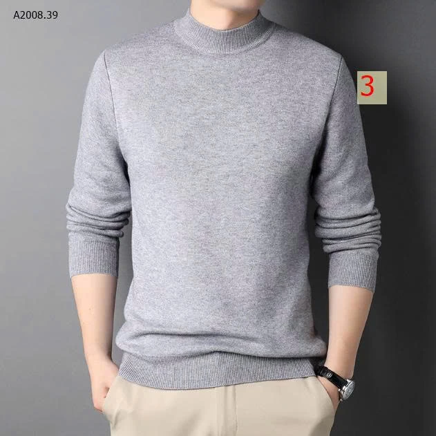 ÁO LEN NAM CỔ 3 PHÂN - sỉ 110k