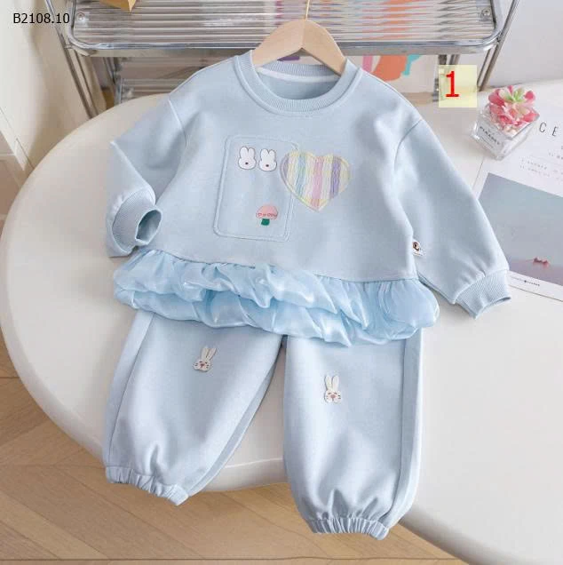 SET NỈ VIỀN BÈO BÉ GÁI-Sỉ 139k