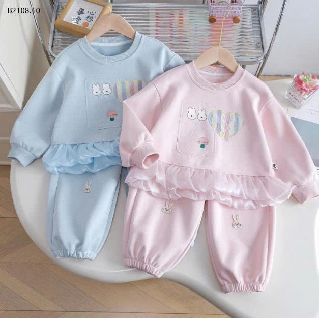 SET NỈ VIỀN BÈO BÉ GÁI-Sỉ 139k