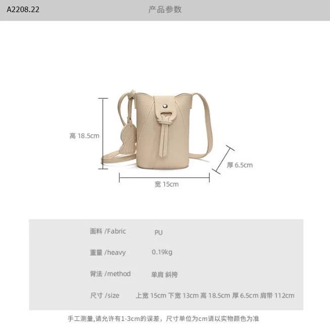 TÚI XÁCH THỜI TRANG ĐEO CHÉO  - sỉ 122k