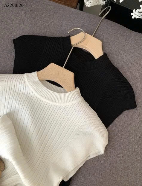 ÁO LEN MỎNG CỔ BO TAY HẾN - sỉ 103k