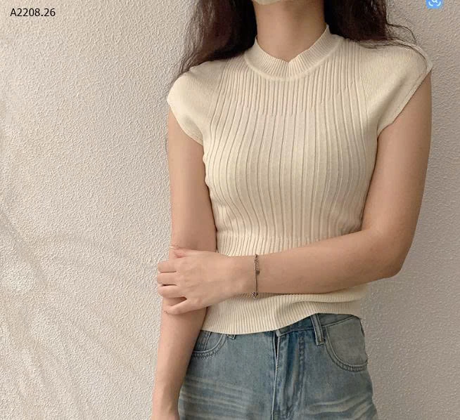 ÁO LEN MỎNG CỔ BO TAY HẾN - sỉ 103k