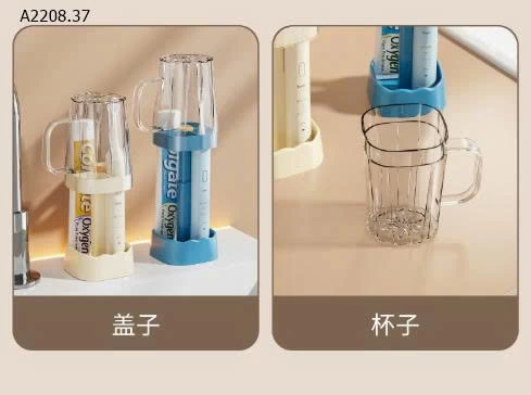 ỐNG ĐỰNG BÀN CHẢI KÈM CỐC ĐÁNH RĂNG - sỉ 52k