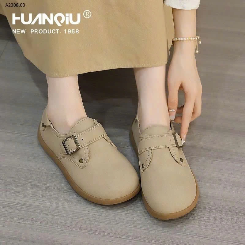 GIÀY CỔ ĐIỂN KHUY GÀI - sỉ 145k