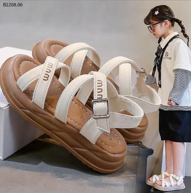 DÉP SANDAL QUAI ĐAN CHÉO BÉ GÁI-Giá sỉ Sz 26-30: 129k Sz 31-36: 138k
