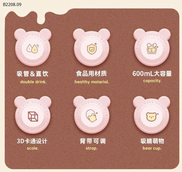  BÌNH UỐNG NƯỚC CHO BÉ-Giá sỉ 40k