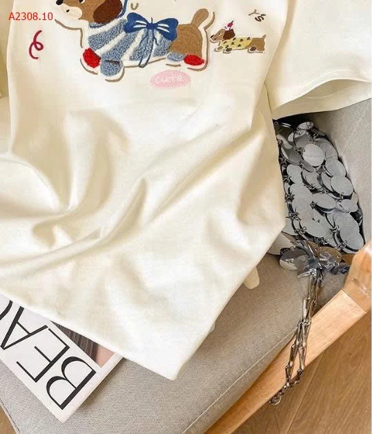 ÁO THUN NỮ THÊU HÌNH - sỉ 130k