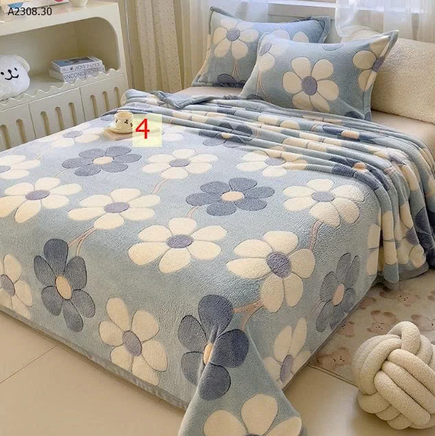 CHĂN LÔNG TUYẾT MỎNG 4 MÙA  - sỉ 170k