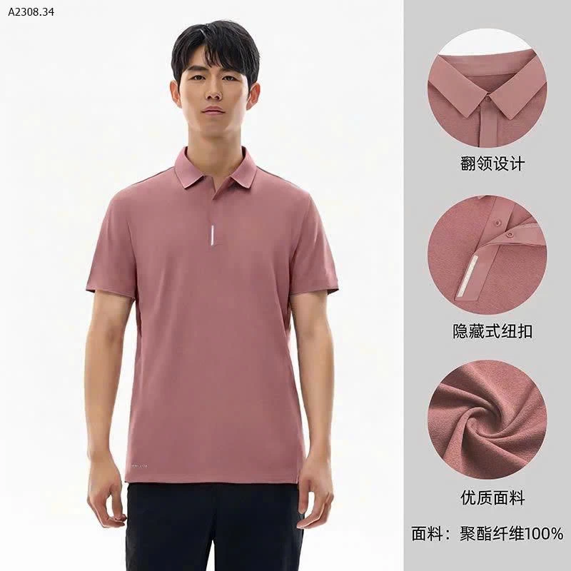 Polo làm mát chất mới nhất của Lining - sỉ 215k