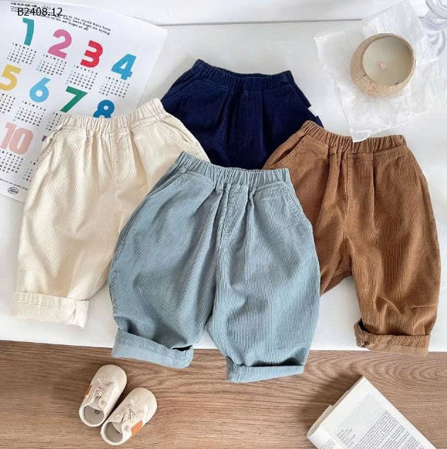 QUẦN LƯNG CHUN CHO BÉ TRAI-Giá sỉ 110k