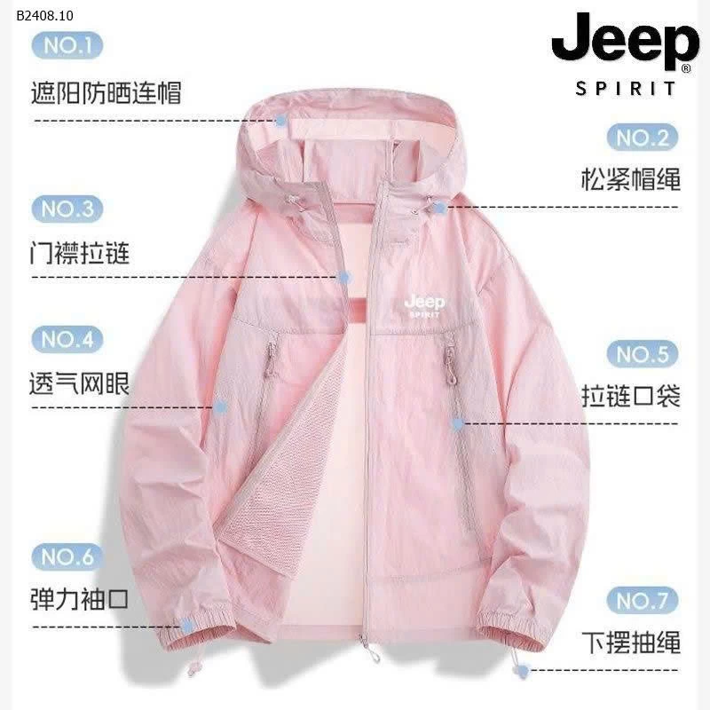 Áo khoác gió chống nắng nhà Jeep-Sỉ 266k