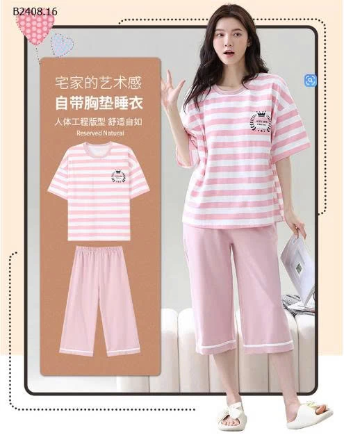 BỘ COTTON LỬNG KÈM ĐỆM NGỰC  - sỉ 122k
