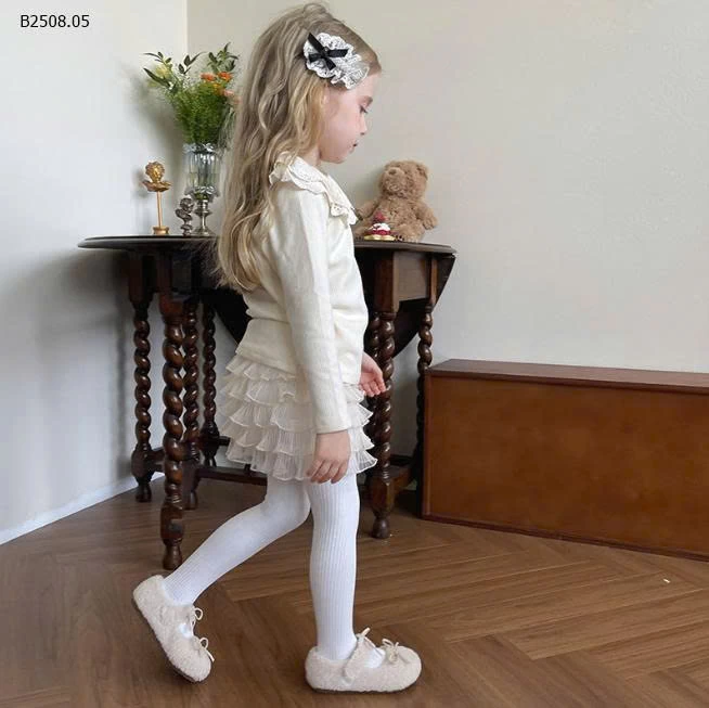 QUẦN TẤT MIX VÁY VOAN BỒNG -Giá sỉ 115k