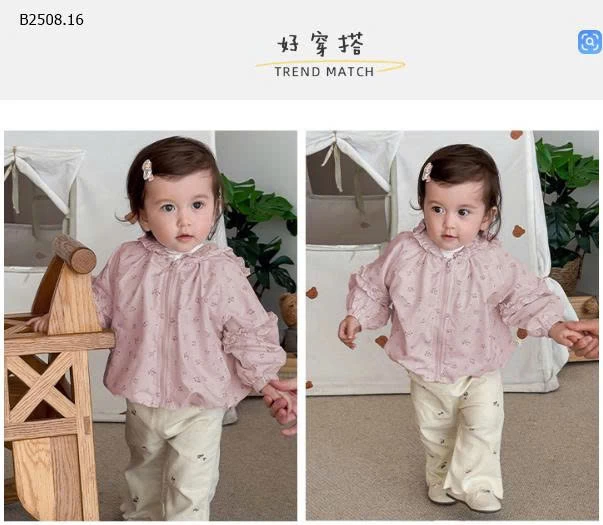 ÁO GIÓ BÉ GÁI -Giá sỉ 165k