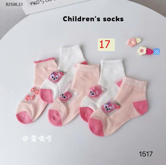 Set 10 đôi tất cho bé trai và bé gái CUTE-72k