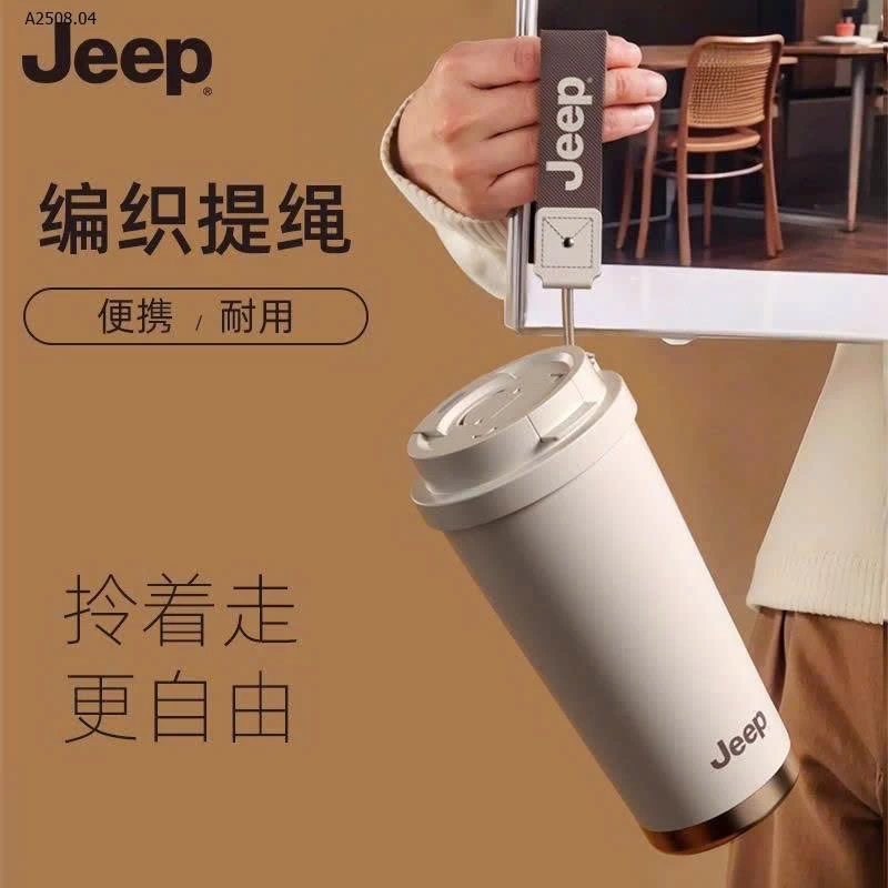 Cốc giữ nhiệt chính hãng thương hiệu XE JEEP - sỉ 168k