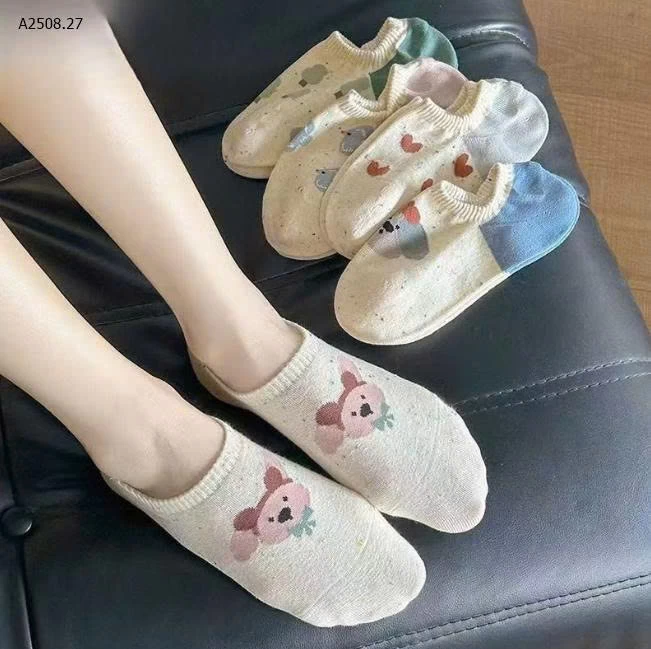  SET 8Đ TẤT NỮ MIX MÀU-Giá sỉ 40k set