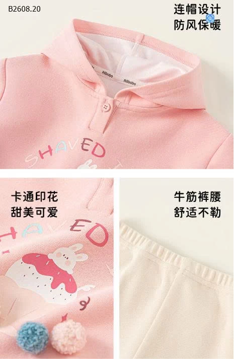 Set bộ thu đông cho bé nhà MBang- sỉ 295k