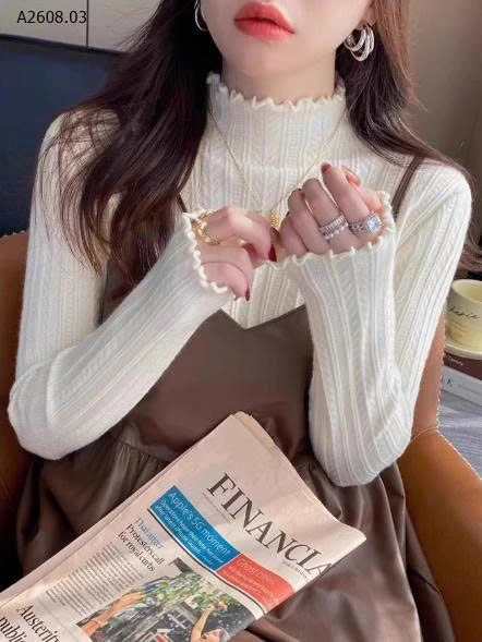 ÁO LEN CỔ BÈO CHO NỮ- sỉ 115k