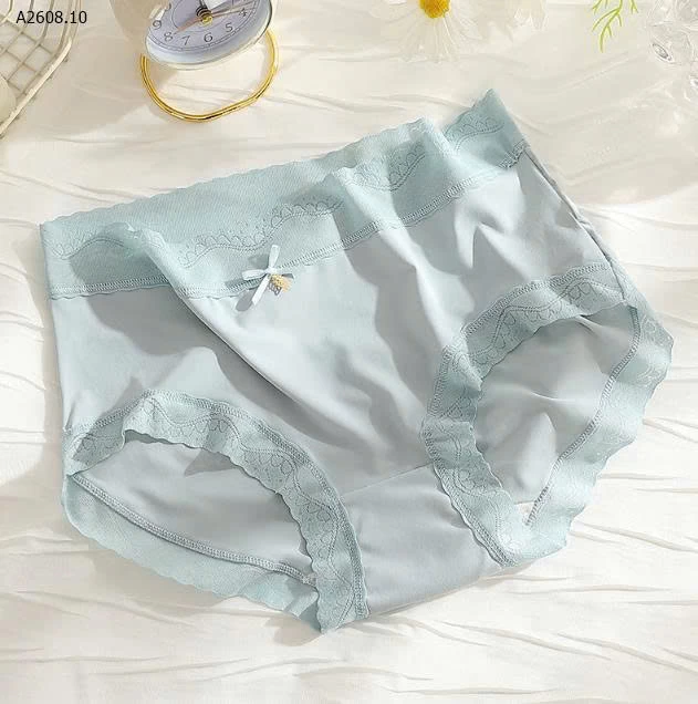  SET 10 QUẦN CHIP BĂNG LỤA PHỐI REN - sỉ 139k/set 10c mix màu