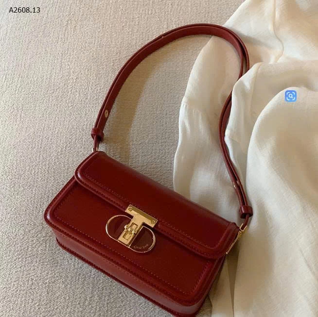 TÚI XÁCH ĐỎ ĐEO VAI NỮ CHIO'2ND - sỉ 255k