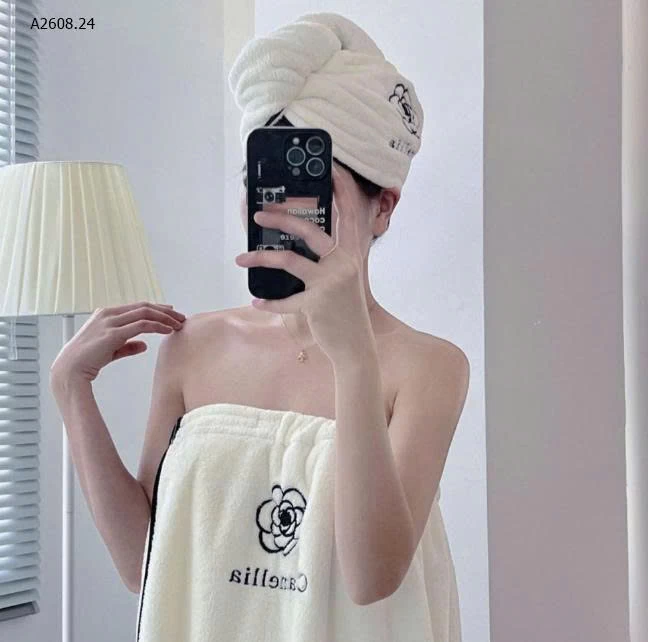 SET 3C KHĂN TẮM HOA TRÀ- sỉ 103k/set