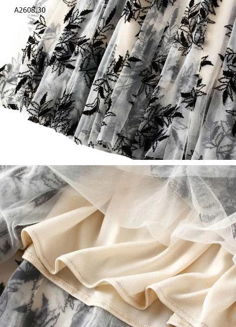 CHÂN VÁY THÊU HOA ANGEL- sỉ 187k