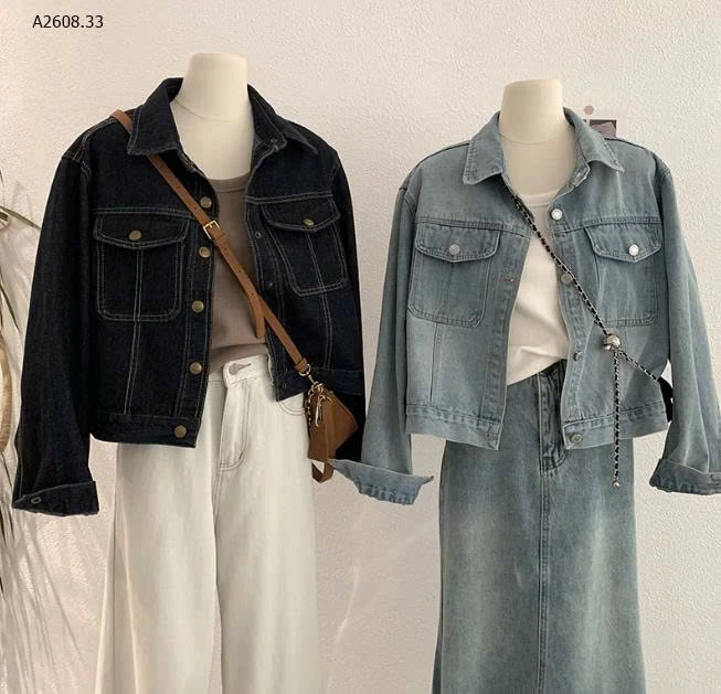 ÁO KHOÁC JEAN CHO NỮ - sỉ 288k