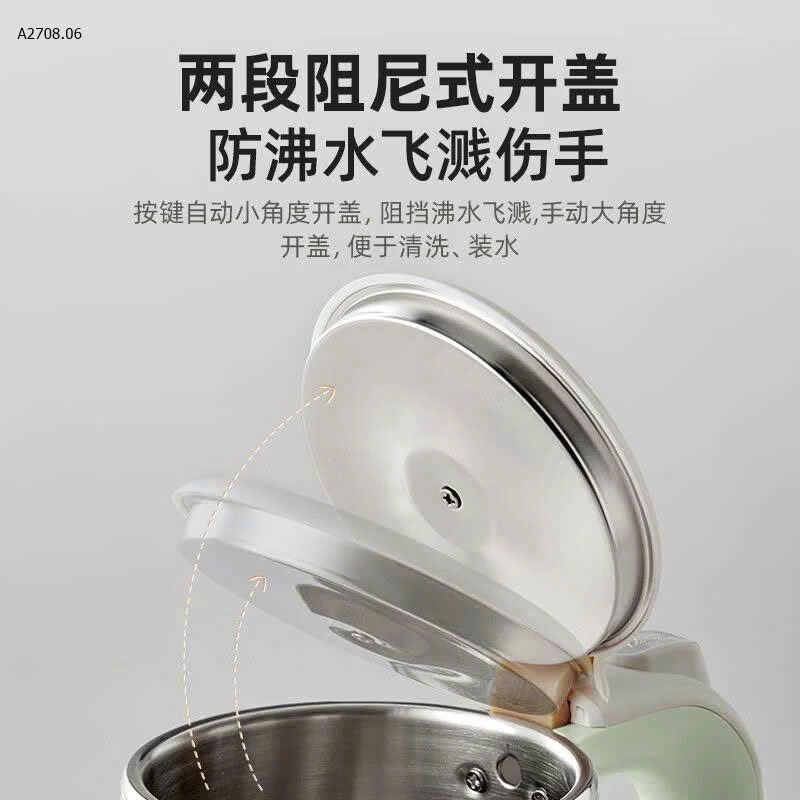 ẤM SIÊU TỐC CÁCH NHIỆT HÃNG BEAR - sỉ 280k