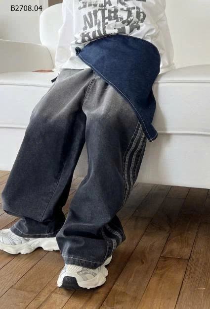 QUẦN JEAN SUÔNG LOANG BT-Giá sỉ sz 100-140 : 188k  sz 150: 199k  sz 160: 219k .