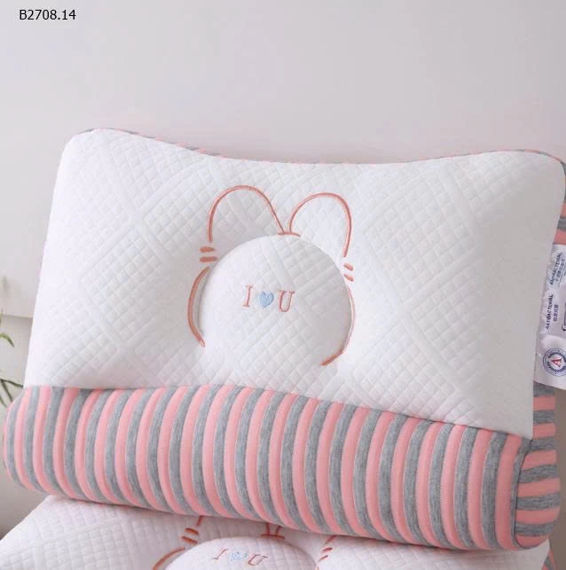 Gối tai thỏ SAP phân vùng chống kéo đốt-Giá sỉ 81k/1 chiếc 