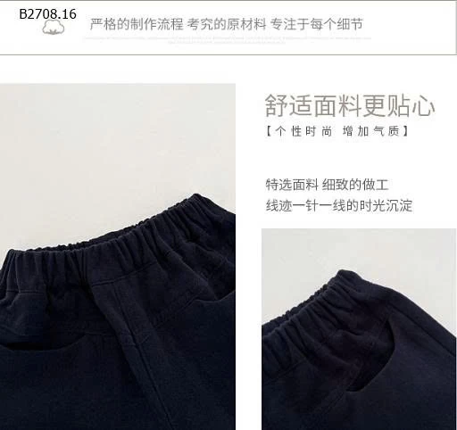 QUẦN LƯNG CHUN ống đứng CHO BÉ TRAI- sỉ giá 107k