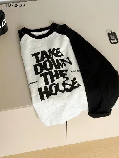 Áo thun dài tay Raglan- Giá sỉ áo sz 100-140: 148k  sz 150: 163k  sz 160: 178k 