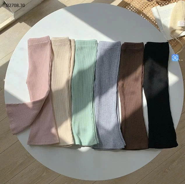 QUẦN LEGGING ỐNG LOE- sỉ 115k
