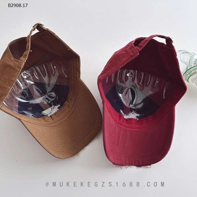 MŨ LƯỠI TRAI THÊU HÌNH MÈO CHO BÉ-Giá sỉ 86k