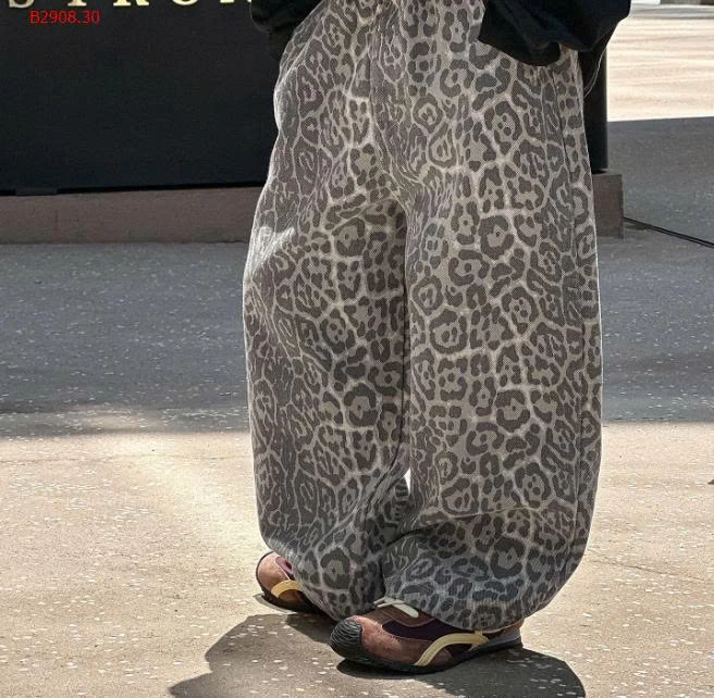 ÁO DÀI TAY HỌA TIẾT MIX  QUẦN HOA DA BÁO -Giá sỉ áo: 175k  quần: 149k 