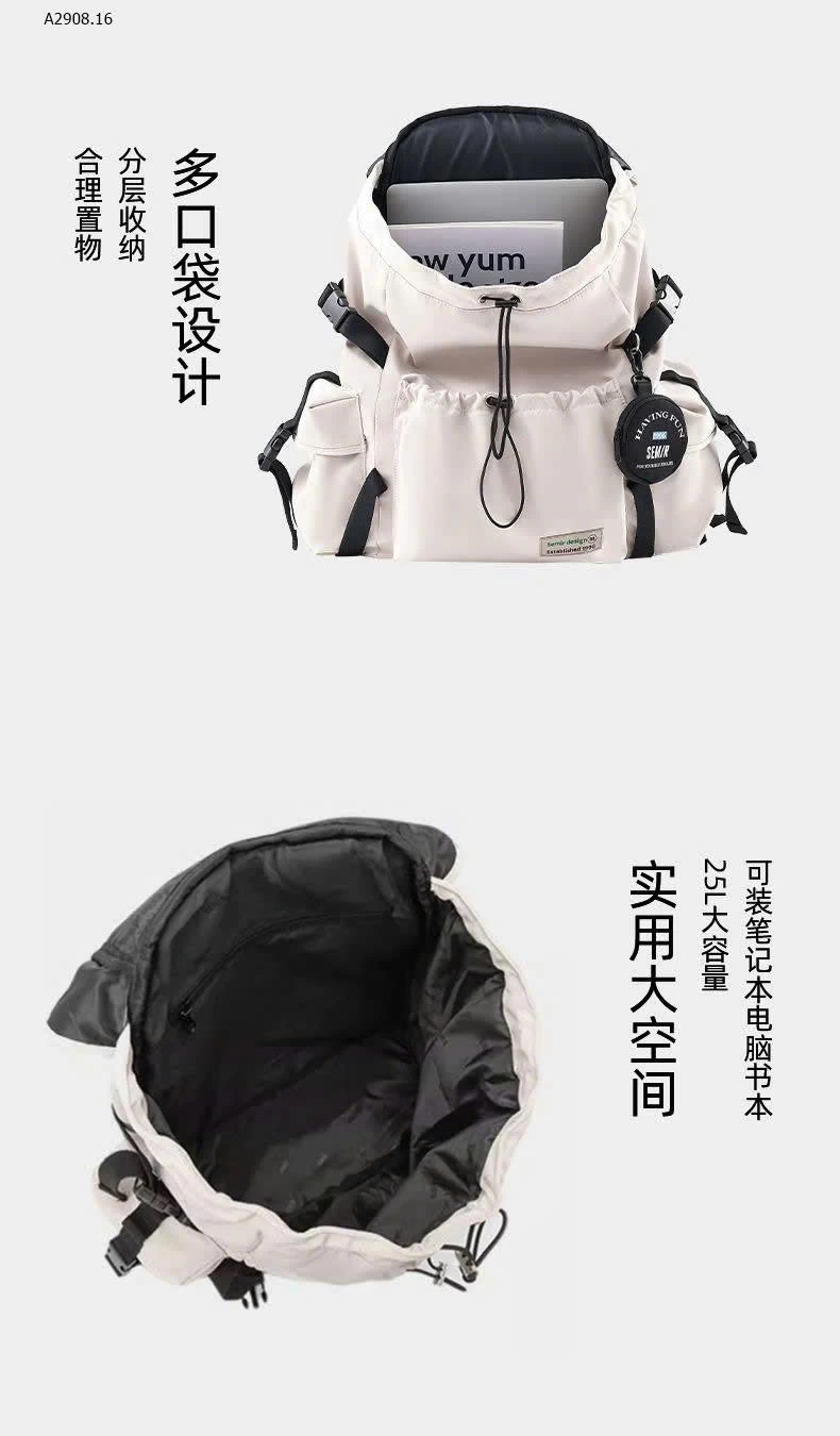 BALO SEMIR size đại , đi học , đi làm , đựng đồ đi chơi cũng rất tiện. - sỉ 299k